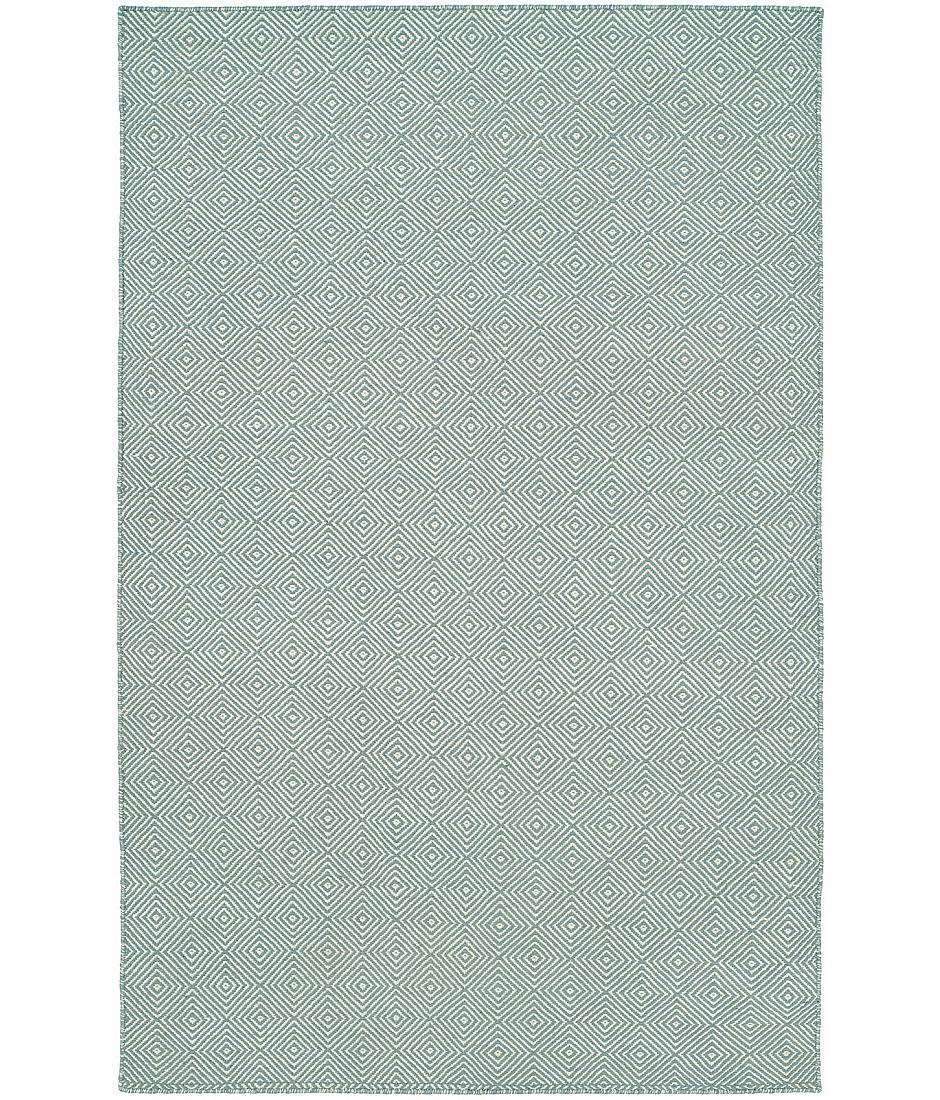 Diamond Collection Design 1 Light Blue HRI Rugs Harounian Rugs